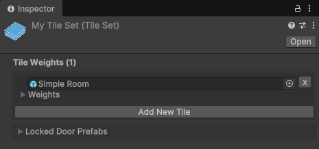 Simple Tile Set Setup
